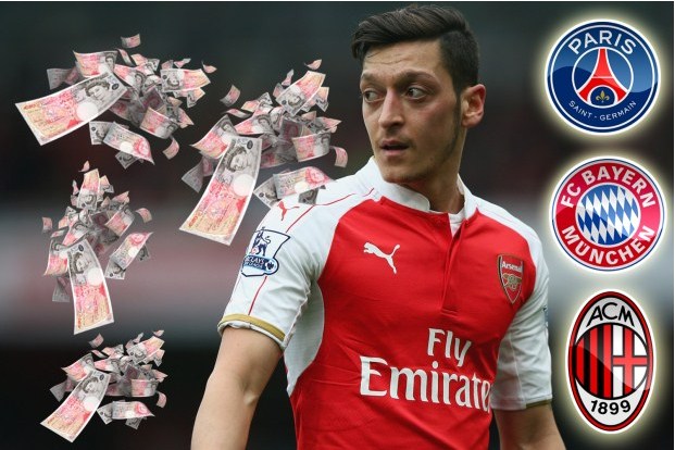 Mesut Ozil Bingung Teken Kontrak di PSG, AC Milan atau Bayern Munich